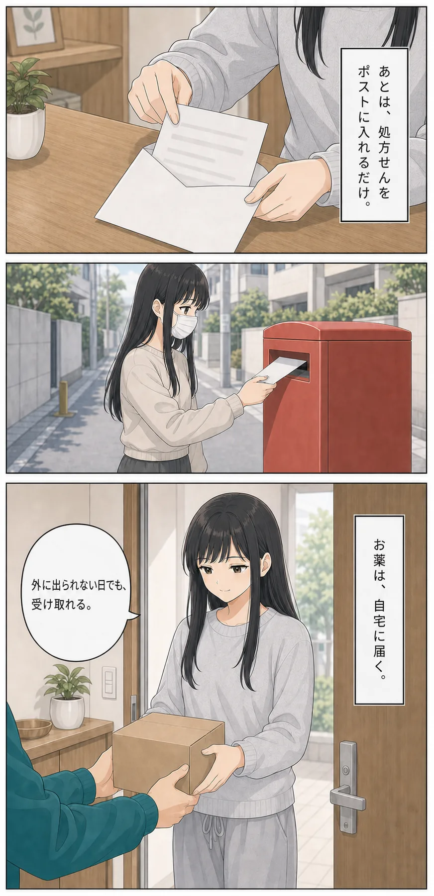 処方せんが手元にある方のまんが（4枚目）